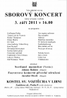 SBOROVÝ KONCERT Sortland Mannskor (no) Foerstrovo komorní pěvecké sdružení (cz)